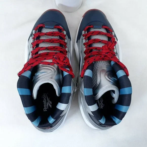 Reebok Question Mid Iverson x Harden Silver Mid Top Lace Up